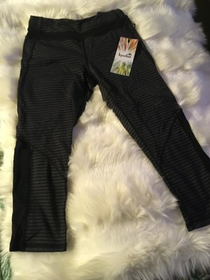 KYODAN BLACK AND GRAY STRIPED WORKOUT 