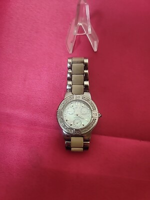 Anne Klein diamond Watch 100 Water Resistant Works