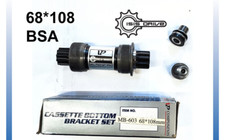 Movimento Centrale Bici ISIS 68‑108 Alluminio – Ricambio MTB / City / Trekking