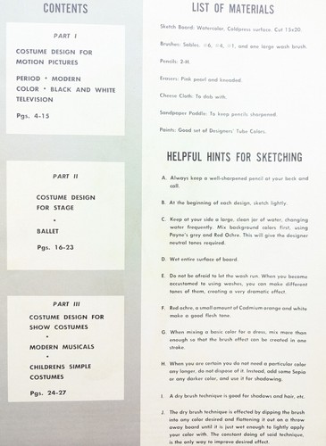 The Art of Costume Designs Marilyn Sotto Mid Century Stage Fashion Design - Picture 4 of 9