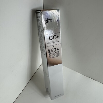 IT Cosmetics Your Skin But Better CC + Cream Foundation Serum Medium Tan 2.53oz