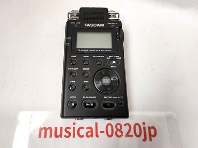 TASCAM DR-100MK2 Linear PCM Recorder ① DR-100MKII | 24bit/96kHz Linear PCM Recorder | TASCAM