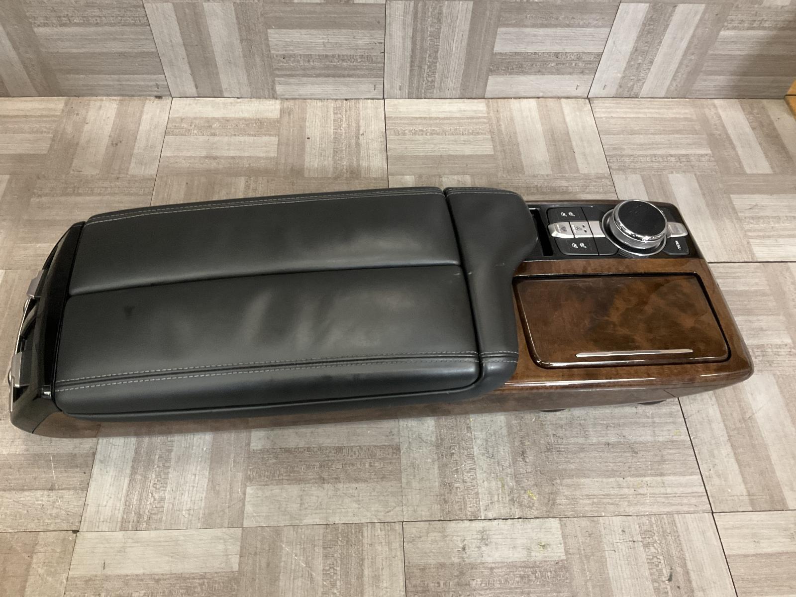 20172019 GENESIS G90 Front Floor Center Console Armrest Black NNB OEM