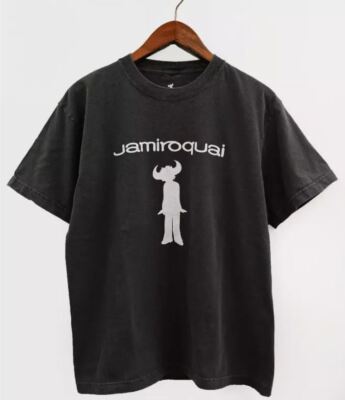90s vintage Jamiroquai tour t-shirt バンドT Vintage 90'S JAMIROQUAI English Rock Promo Music Size L USA