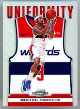2020-21 Panini Contenders Optic Bradley Beal #19 Prizm Silver Insert Uniformity