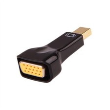 Mini Displayport to VGA Adapter Converter PC Laptop Mac 1920 1080P DP Cable