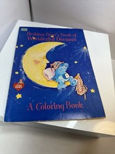 Care Bears vintage 1983 Bedtime's Book of Wonderful Dreams" coloring book UNUSED