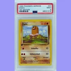 Pokemon 1st Edition Base Set German Diglett 47/102 PSA 9 MINT