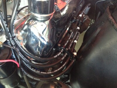 Ice Ford V8 302 351 Cleveland 9mm Ignition Leads Around Rocker Cover 30 Std Cap 2