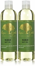 24 Oz Liquid Gold Kukui Nut Oil 100 % Pure & Organic for Skin Hair and Health