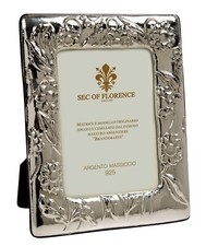 Cornice in argento massiccio 925 qualità e pregio italiani GIRASOLE /18x24 new