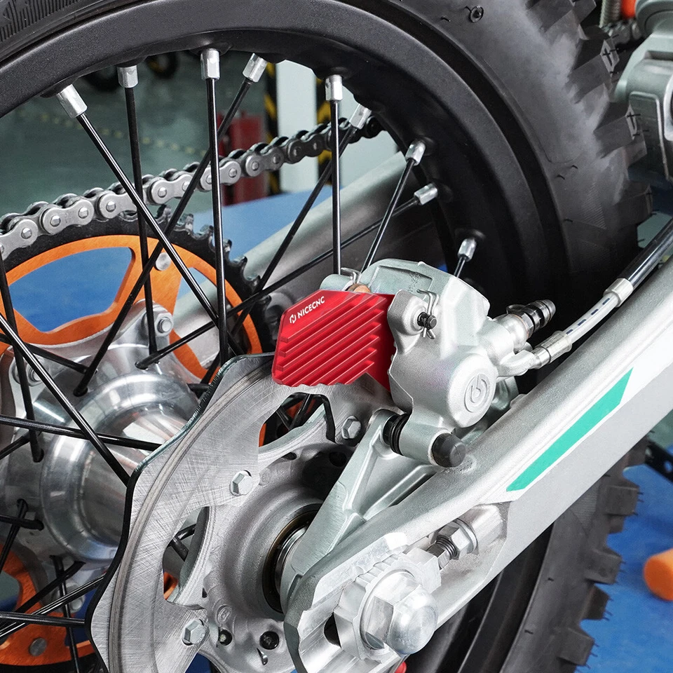 Kit de carrocería NICECNC eslabón descendente protector de disco de freno para Beta RR250 RR300 2013-2024 Foto 2 de 4