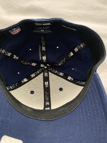 NFL SUPER BOWL XLVIII HAT NEW ERA 39THIRTY CAP M/L 2014 NY NJ SEATTLE SEAHAWKS - Picture 6 of 8