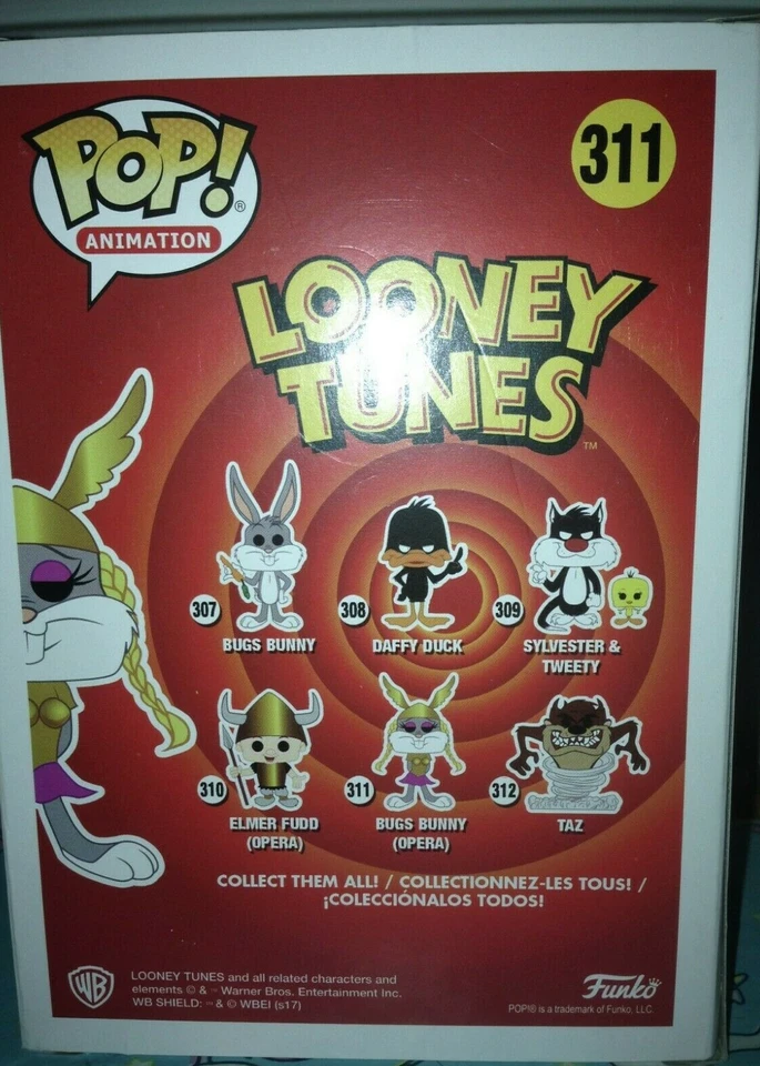  Looney Tunes - Bugs Bunny (Opera) - No de animación pop 311 Foto 3 de 3