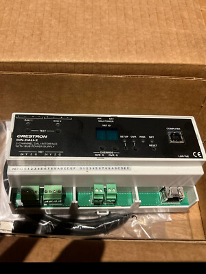 New NEW CRESTRON DIN-DALI-2 DALI INTERFACE Expedited Shipping