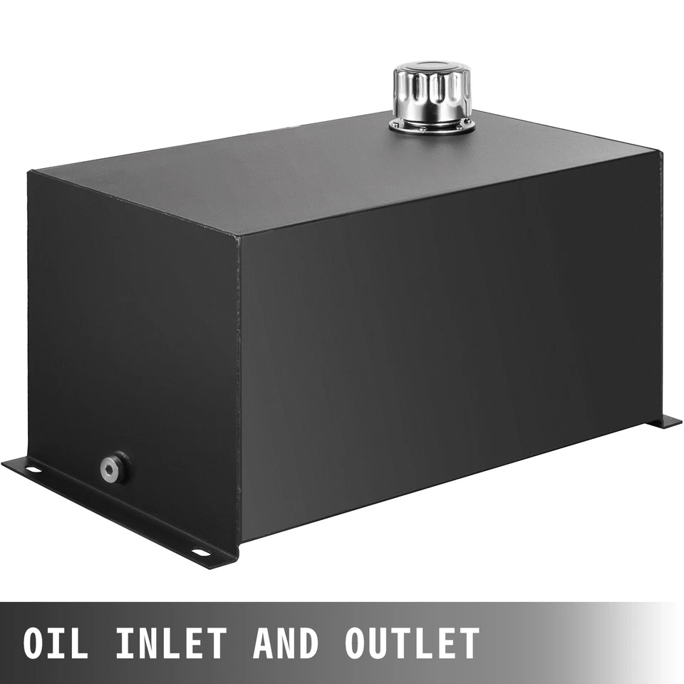 Hydraulic Reservoir Oil Tank Fuel Tank 10 Gal Steel with Filter& Tank Gauge - Image 3 of 4