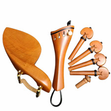 New Model Violin Parts, 4/4 Full size Violin Accessories installed Hardware