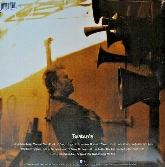 TOM WAITS Orphans Bastards ANTI 2LP NEW SEALED RSD 2018 Exclusive Colored Vinyl - Image 2 of 2