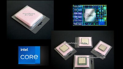 Clamshell Case for i5 9600 9500 9400 fit Intel CPU LGA1151 - Lot of 10 25 40 125