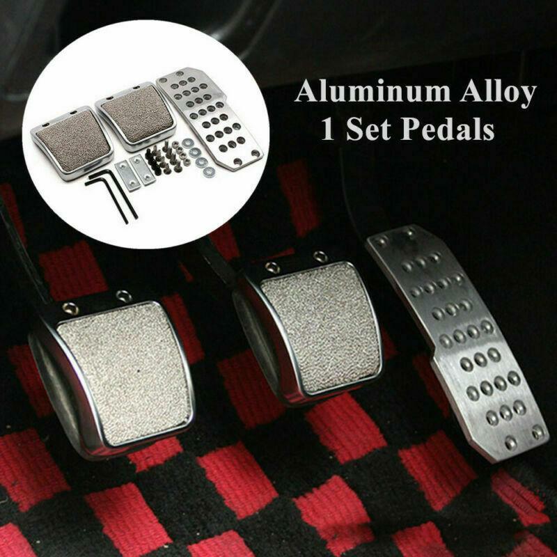 Aluminum Alloy Car Pedal Covers for Clutch Brake and Footrest