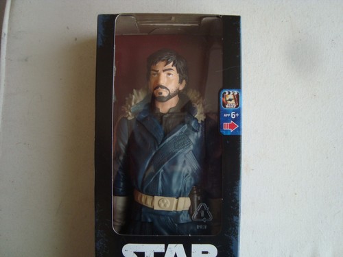 FIGURINE STAR WARS 27 CM CAPTAIN CASSIAN ANDOR JEDHA ROGUE ONE NEUVE EN BOITE - Foto 2 di 6