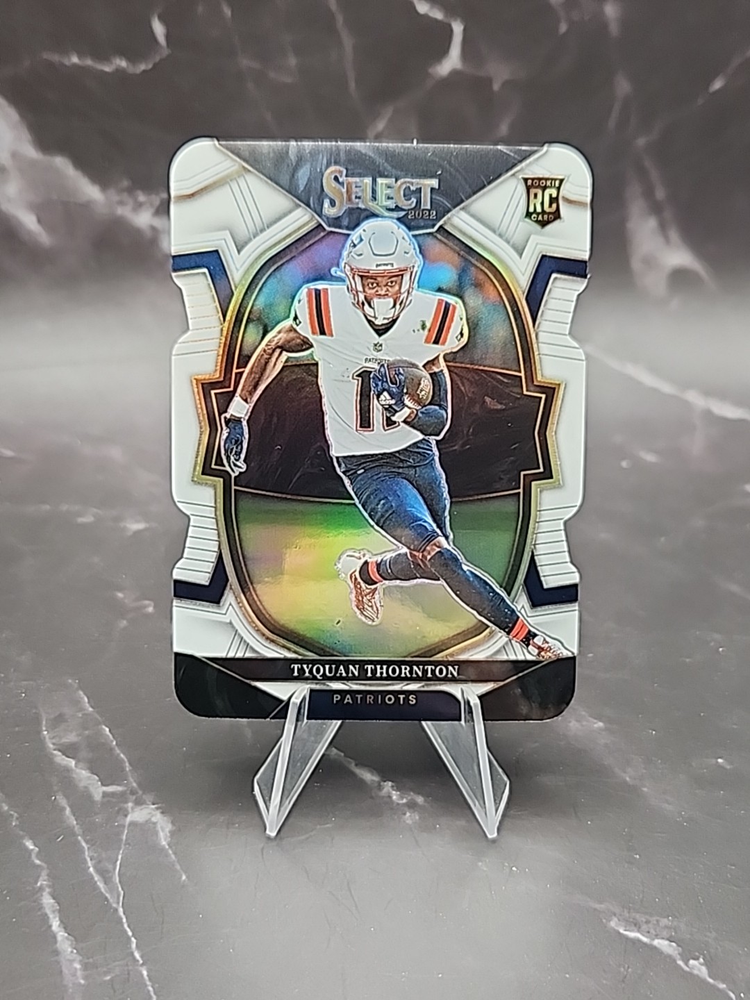 2022 Panini Select TYQUAN THORNTON RC #93 Concourse Die-cut White /99 Patriots