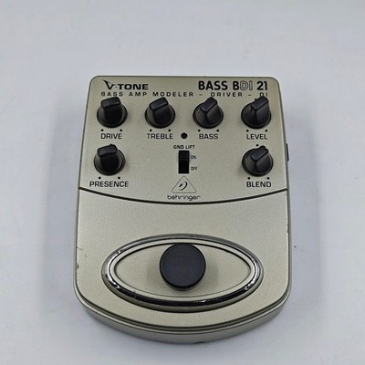 Behringer V-Tone Bass BDI21 Bass-Amp-Modeler Driver DI