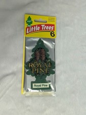 Little Trees Car Home Office Hanging Air Freshener Royal Pine (Pack of 3)