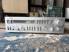 Onkyo A-45 Stereo Receiver Vintage Silver Face Model A-45 MPN A-45