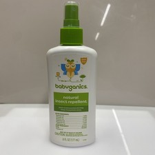 Babyganics Natural Insect Repellent Deet Free Plant and Essential Oils 6 fl Oz