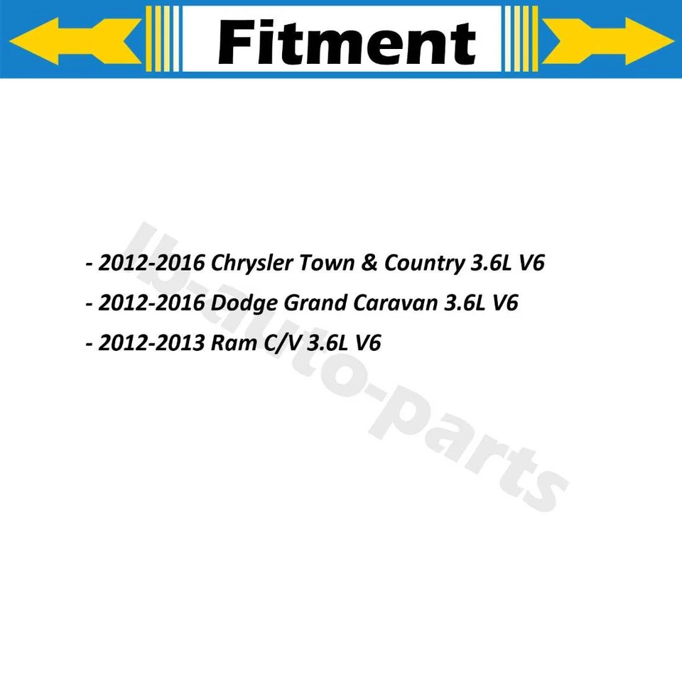 2X Manguera de línea de freno trasero Sunsong para Dodge Grand Caravan 2012 2013 2014 2015 Foto 2 de 4
