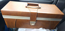 Synthetic Leather 8 Track Tape Case. 24 Slots In Lined Interior.