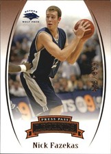 2007-08 Press Pass Legends Bronze #7 Nick Fazekas /899 - BSK