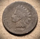 1878 INDIAN HEAD  CENT ** ABOUT GOOD COIN **   (7938)