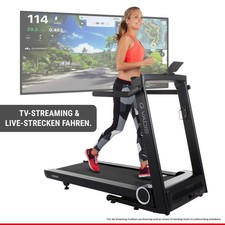 HAMMER Laufband Q. Vadis 7.0, Fitnessgerät, Heimtrainer, Treadmill, Cardio