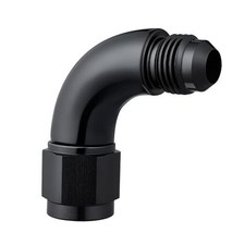 Female to Male Full Flow Swivel Coupler Union Fitting Adapter 6AN 90 Degree