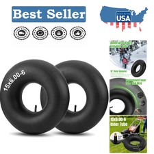 Heavy-duty 15x6.00-6 Inner Tubes 2 Pack - Universal Fit for Easy Install