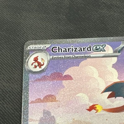 Pokemon TCG Charizard EX 199/165 Scarlet & Violet 151 SIR English