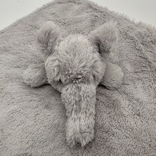 Grey Elephant Baby Lovey Plush Soft Security Blanket From Elegant Baby Good cond