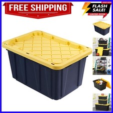 17 Gal. Storage Tough Tote in Black