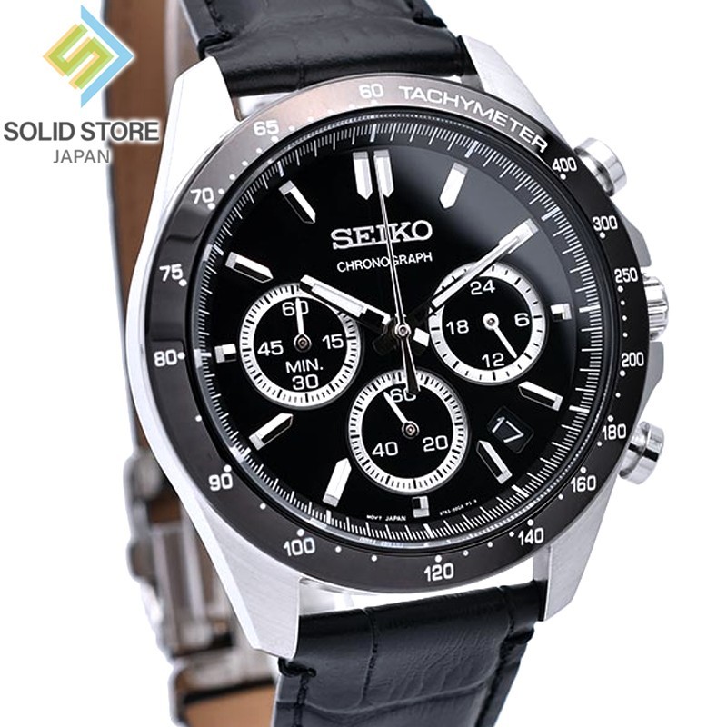 時計 Seiko SBTR021 SEIKO SELECTION SPIRIT SBTR021 Chronograph Analog Quartz Watch