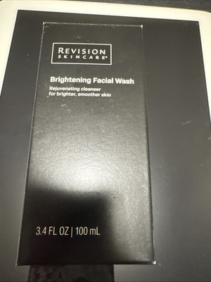 NEW Revision Skincare Brightening Facial Wash 3.4 Fl Oz 100 mL Brand New In Box