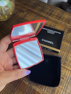 CHANEL Mirror Duo Compact Double Facette Makeup Red | eBay