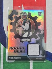 Kyle McCord RC- Rookie Gear Patch- 2025 Panini Prizm NFL Football- Eagles