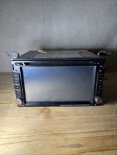 GPS DVD Double DIN Car Stereo Radio Head Unit AM/FM SD Untested