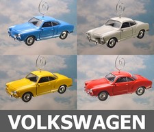 Vintage Style Volkswagen Karmann Ghia Christmas Ornament VW 2 Door 1/32 Adorno