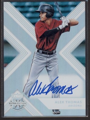 2018 Alek Thomas Elite Extra Edition   Auto  RC     #62 (21C801) $6 MAX SHIP