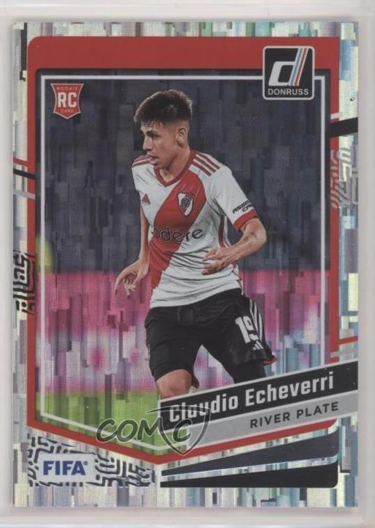 2023-24 Panini Donruss FIFA Silver Claudio Echeverri #164 7iu