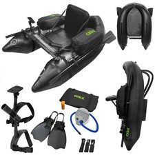 Catix Belly SET Drifter Belly Boat PVC mit Rutenhalter Echolothalterung Flossen
