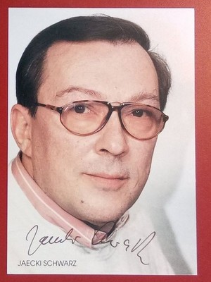 Jaecki Schwarz Polizeiruf 110 Ein starkes Team autograph signed 4''x6'' photo